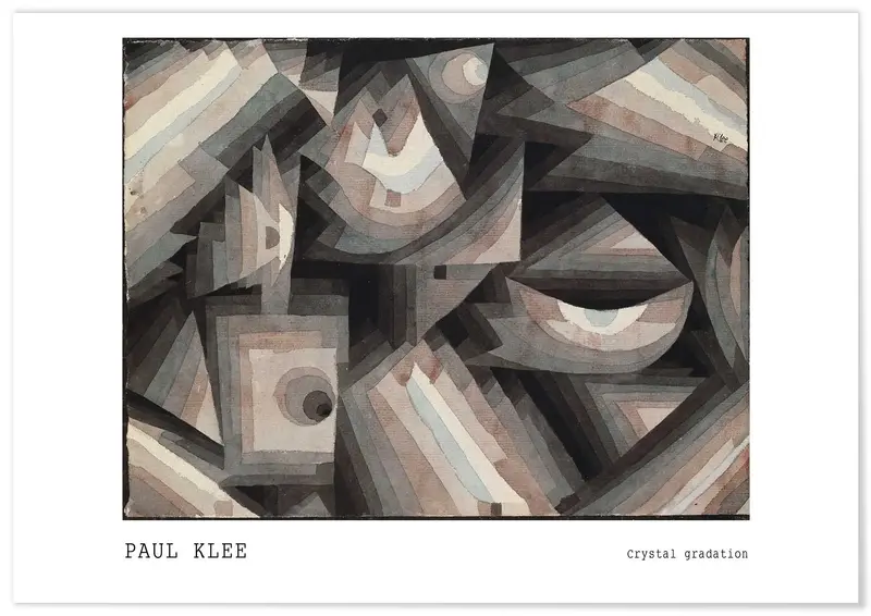 Cuadro Paul Klee Cristal