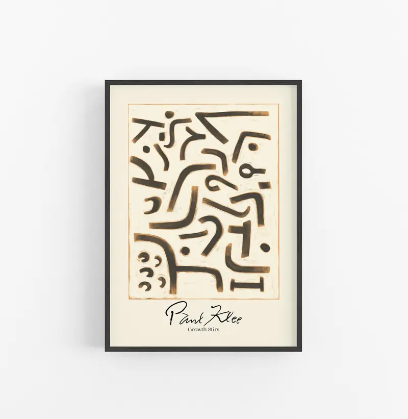 Cuadro Paul Klee Growth Stirs