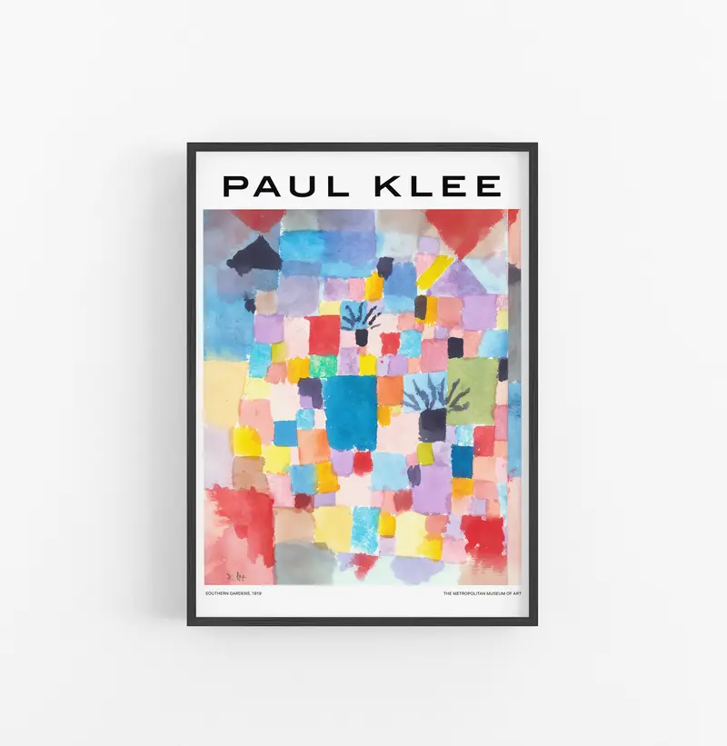 Cuadro Paul Klee Southern Gardens