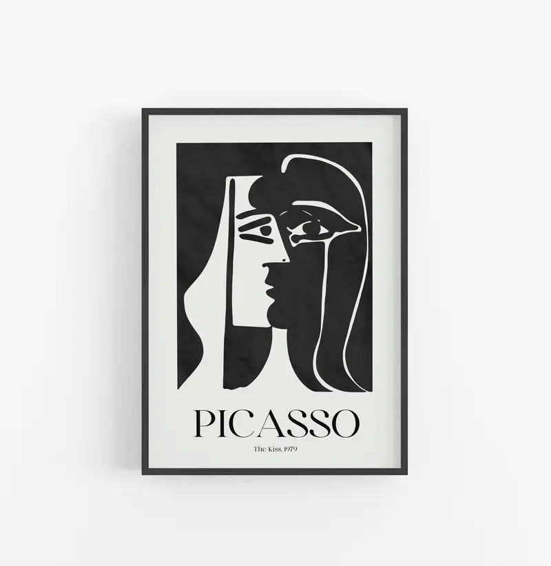 Cuadro Picasso El Beso