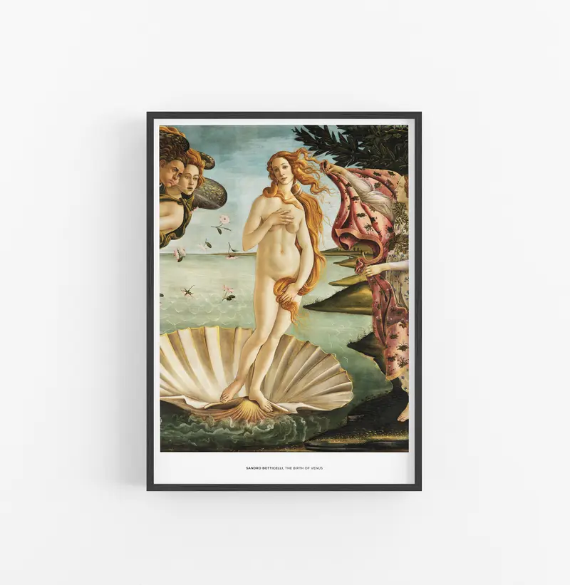 Cuadro Sandro Boticelli El Nacimiento De Venus