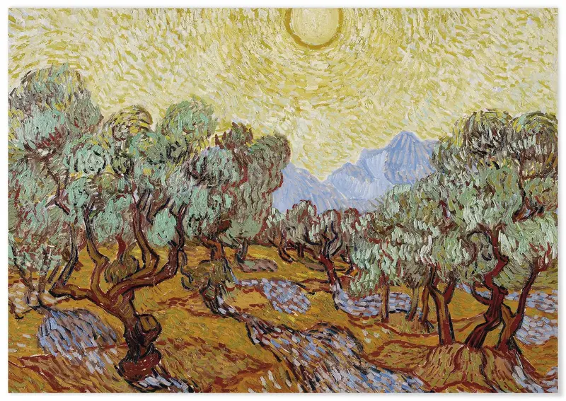 Cuadro Van Gogh Los Olivos