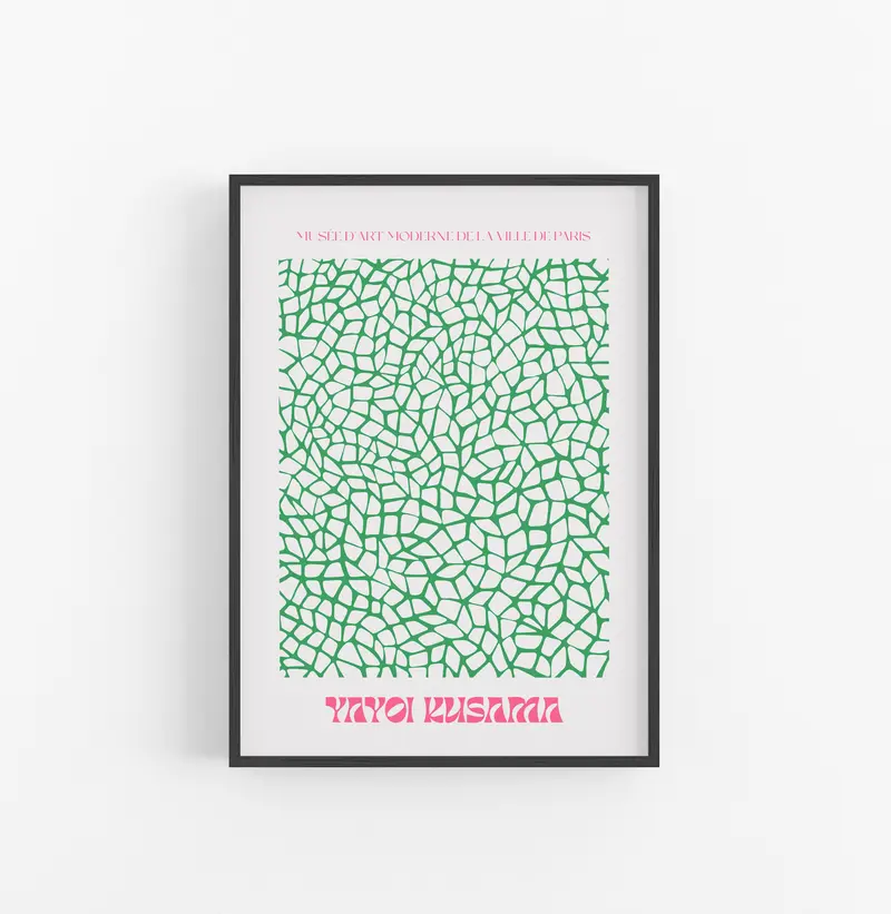Cuadro Yayoi Kusama Fractal