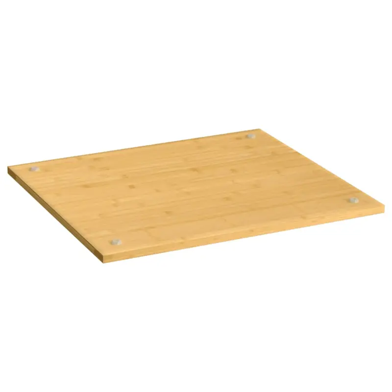 Cubierta de cocina bambú 50x56x1,5 cm