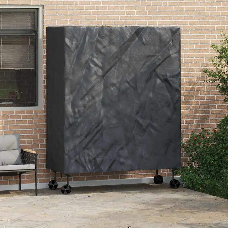 Cubierta para Mesa de Pingpong Negro 165 x 70 x 185 cm tela