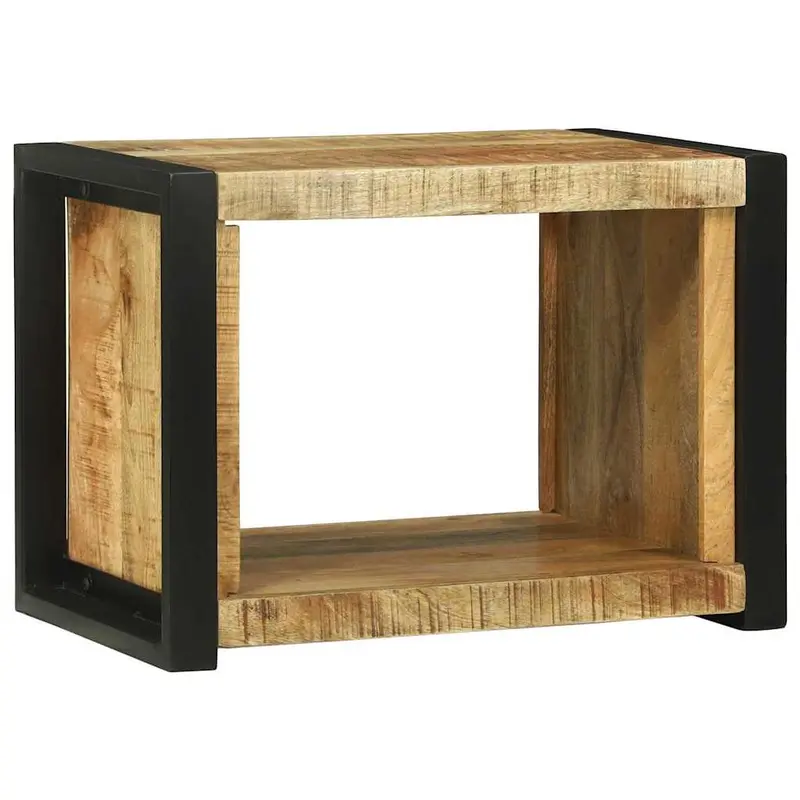 Cubo de Pared Marrón 55 x 35 x 40 cm Madera de mango maciza