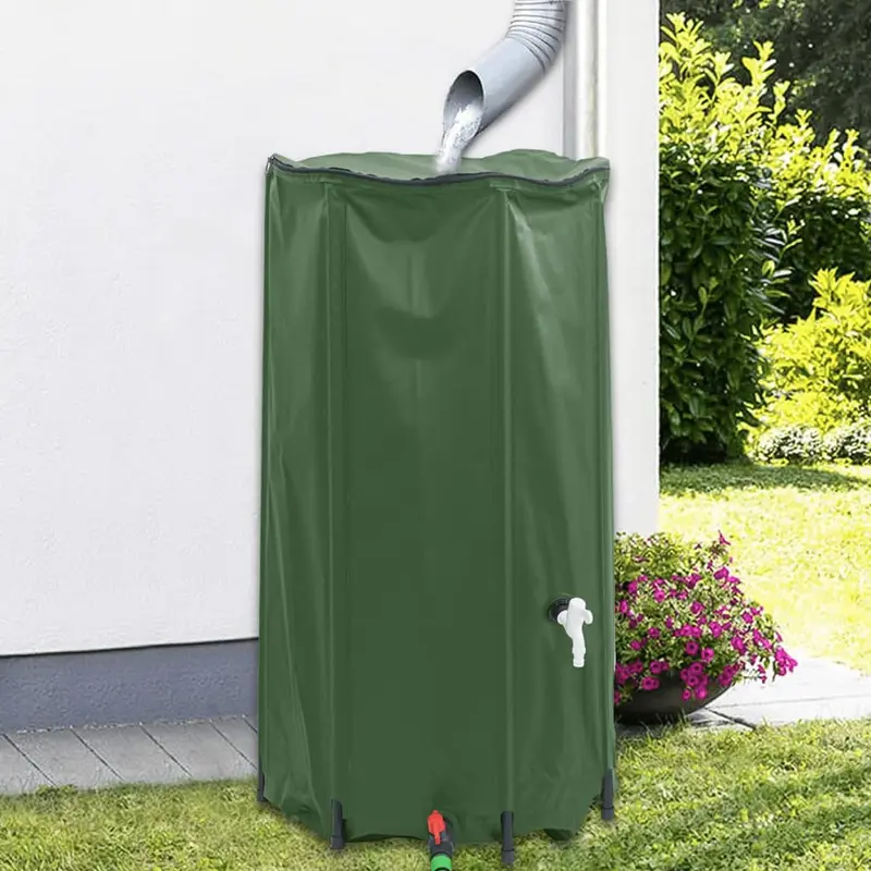 Depósito de agua plegable con grifo PVC 100 l
