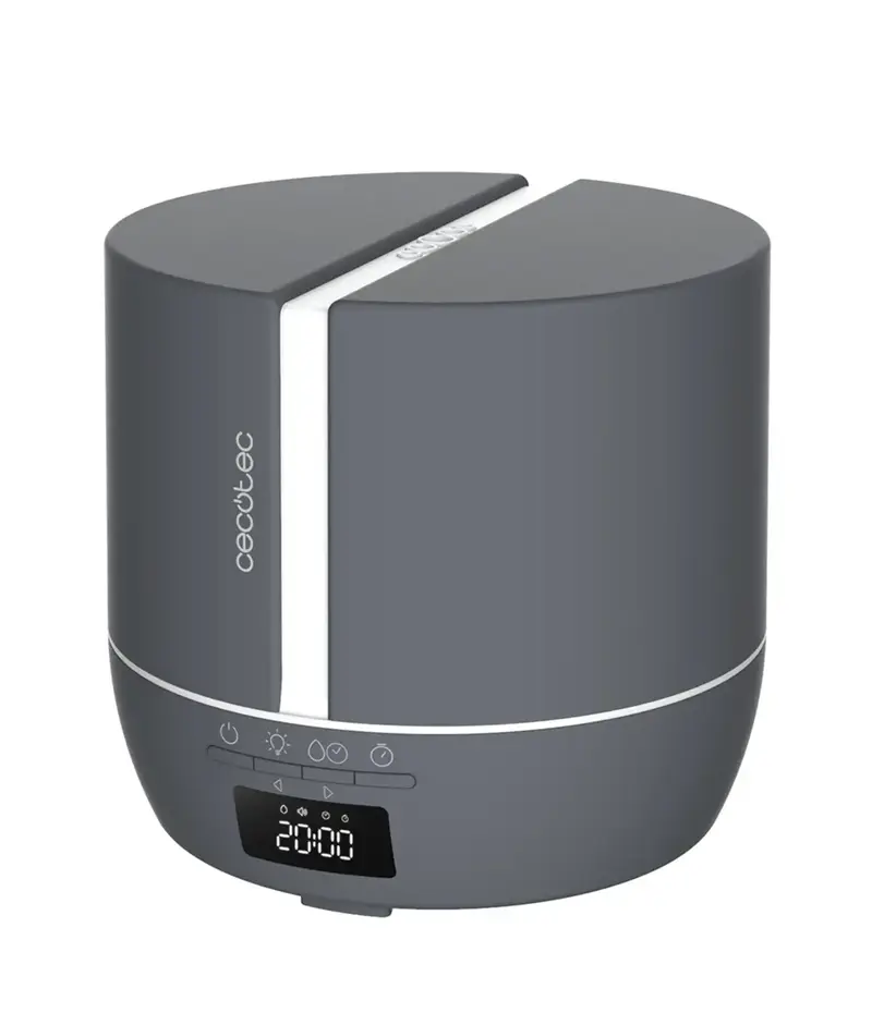 Difusor de Aromas PureAroma 550 Con Bluetooth Pantalla LED Altavoz 500ml Temporizador 12h y 3 Modos de Cecotec