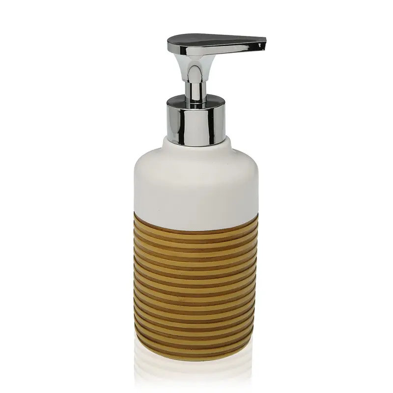 DISPENSADOR BLANCO Y MARRON