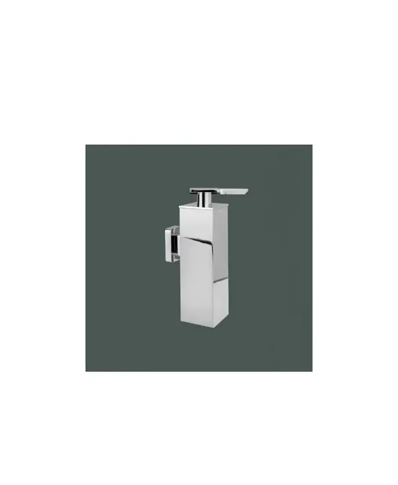 Dispensador de pared para baño latón cromado moderno Noah de Aquore