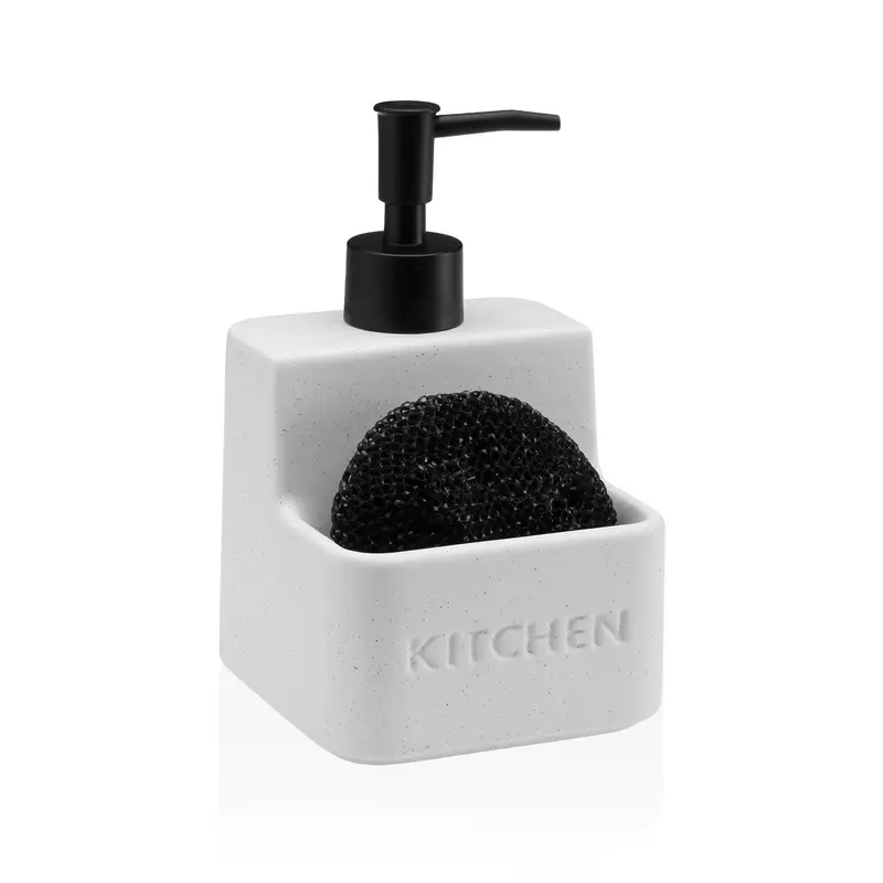 DISPENSADOR ESTROPAJERO "KITCHEN" BLANCO
