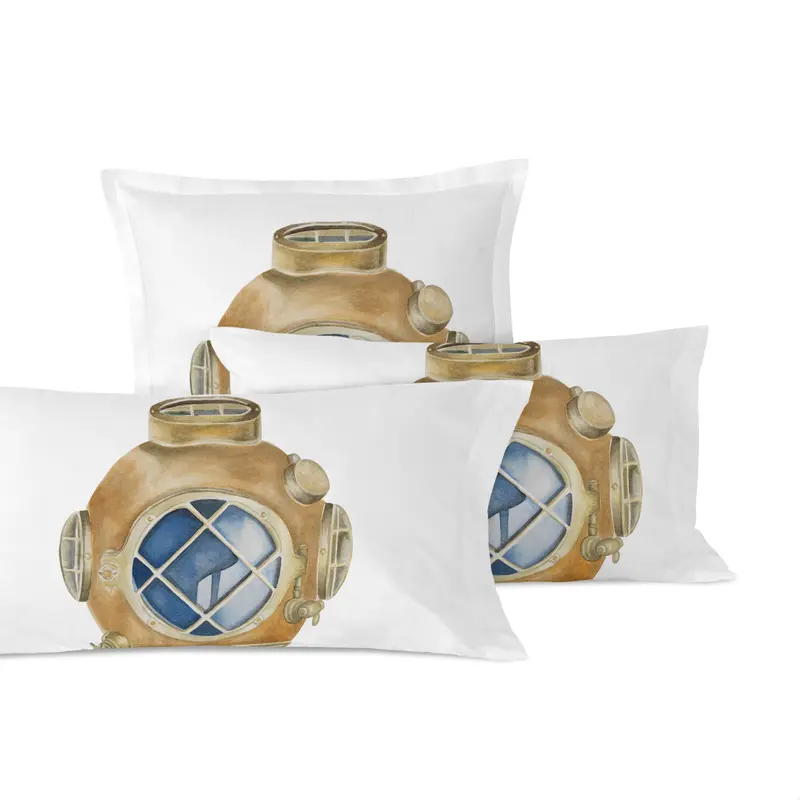 Diving suit Funda de almohada (P)