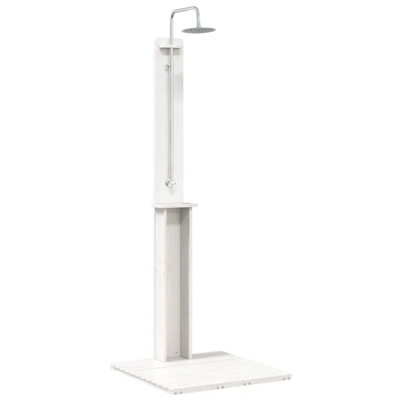 Ducha exterior 75 x 76 x 217 cm Pino macizo