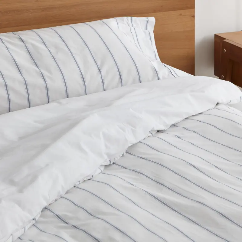 Dúo funda nórdica + almohada Rita azul