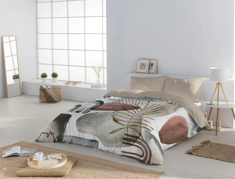 Dúo Nórdico Don Algodon Digital Mesalia 150 Hilos - Set Funda Nórdica + Funda de Almohada