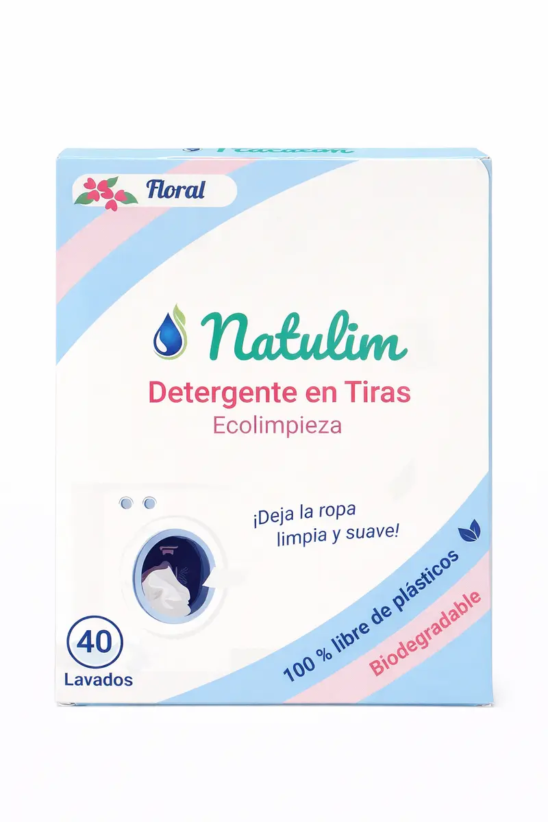 Eco-Tiras Detergente Natulim
