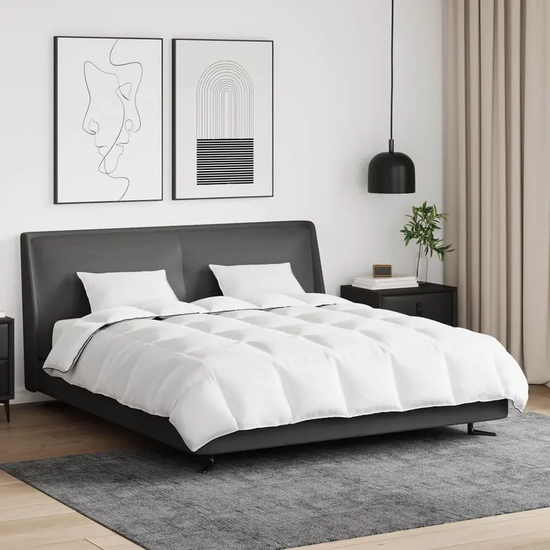 Edredón de Invierno con almohada 3 pcs Pluma de pato