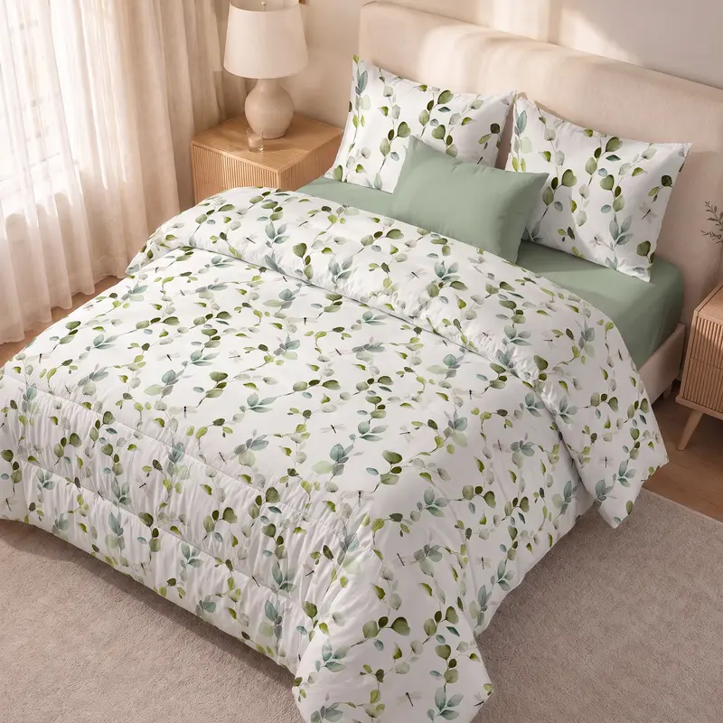 Edredón estampado acolchado 0120-362 tacto suave