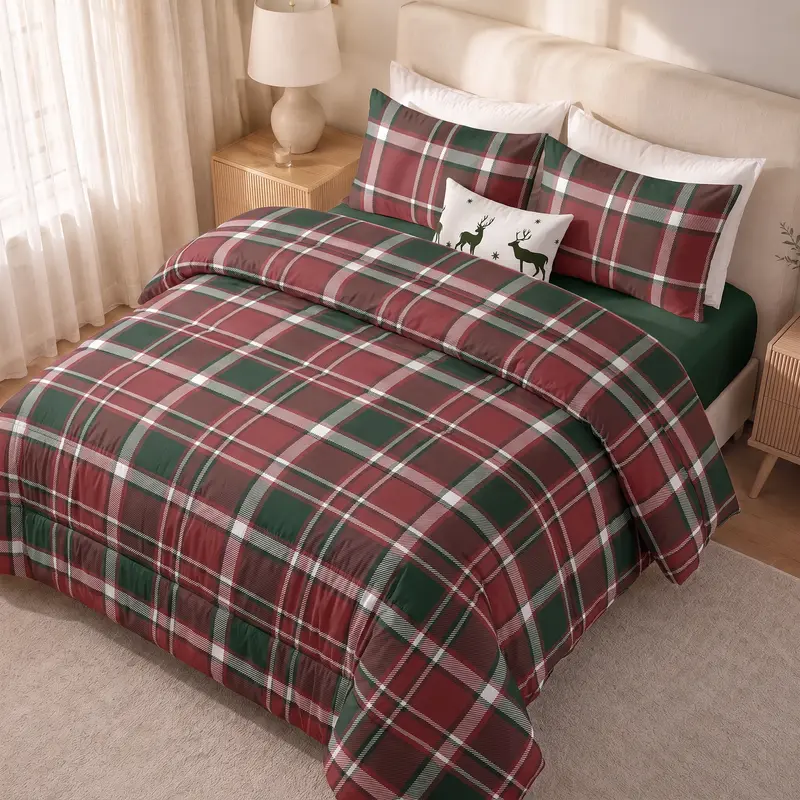 Edredón estampado acolchado Laponia 16 tacto suave