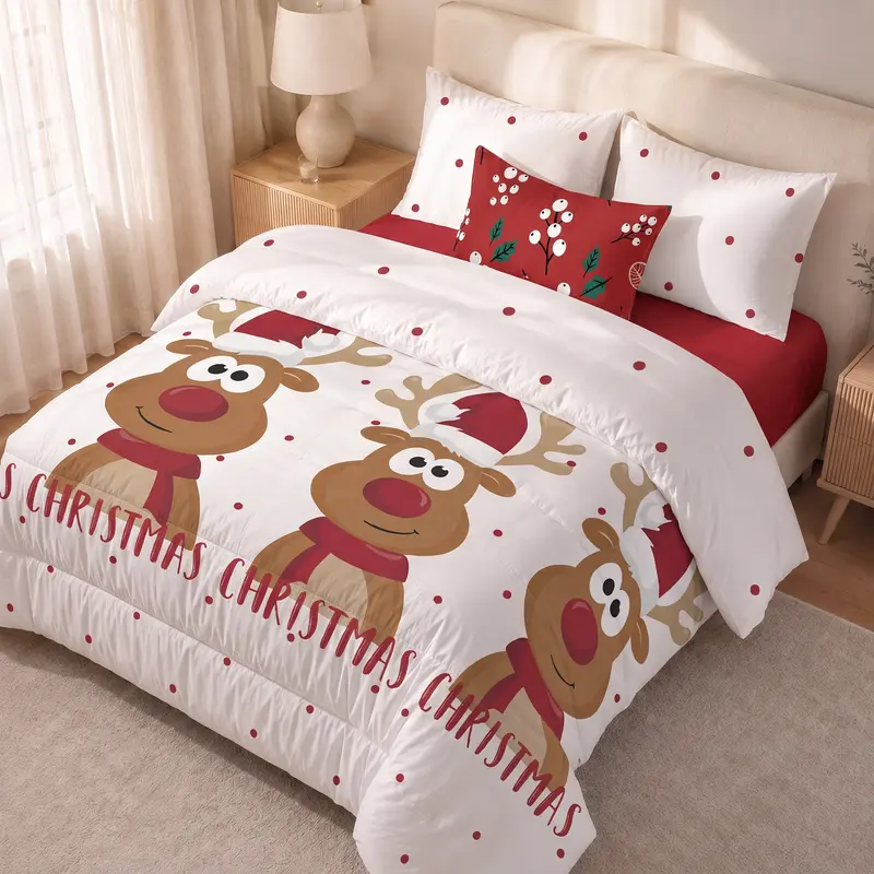 Edredón estampado acolchado Laponia 20 tacto suave