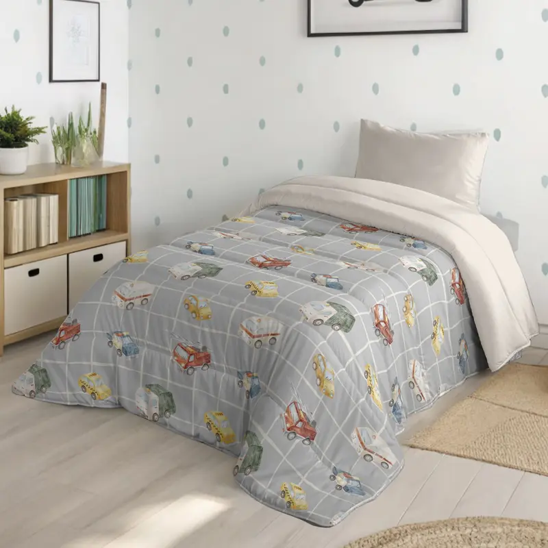 EDREDÓN NÓRDICO ESTAMPADO INFANTIL CARS
