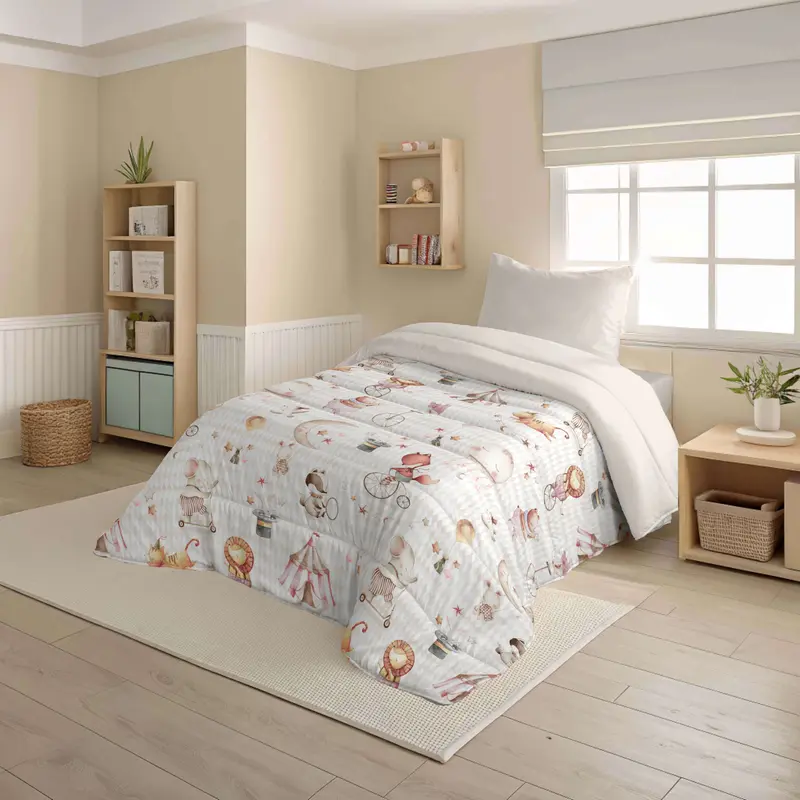 EDREDÓN NÓRDICO ESTAMPADO INFANTIL CIRCUS