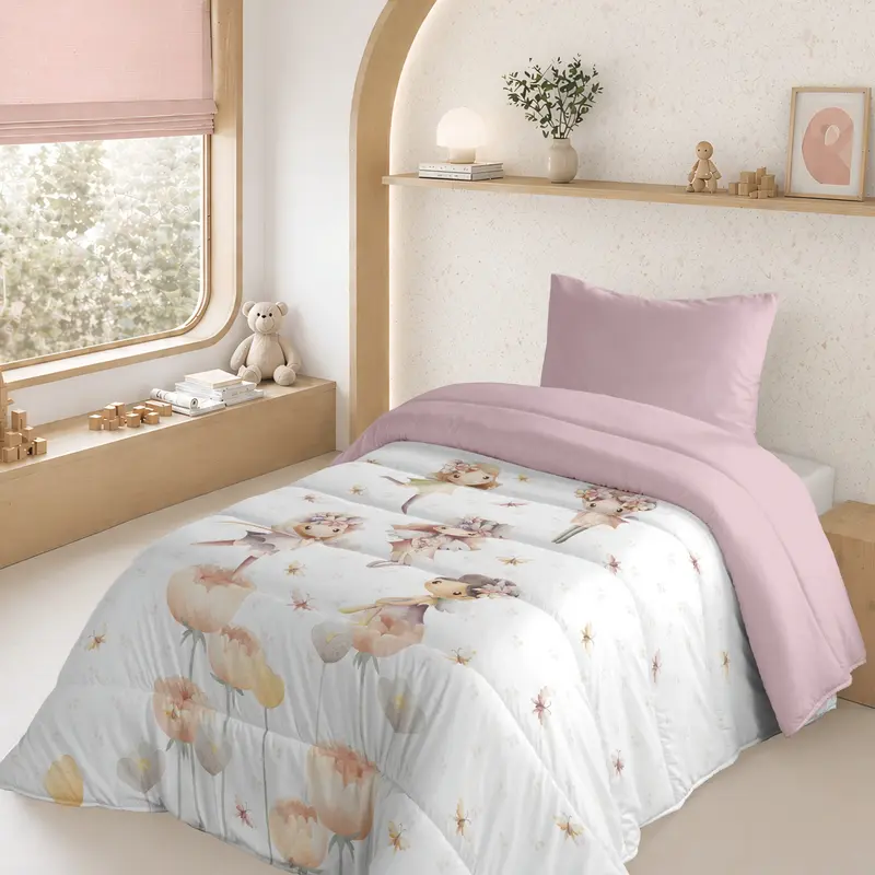 EDREDÓN NÓRDICO ESTAMPADO INFANTIL WINGS