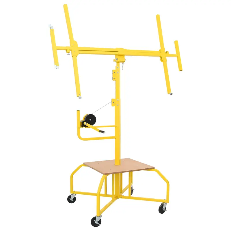 Elevador de placa de yeso Amarillo 300 x 107 x 330 cm Acero