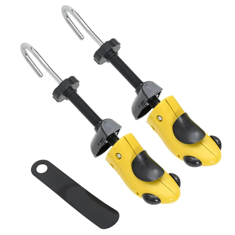 Ensanchadores de zapatos con horma plástico amarillo EU 34-37