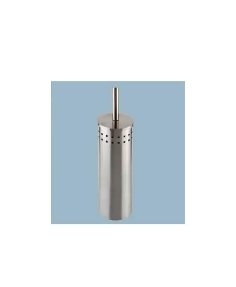 Escobillero de suelo moderno y elegante de acero inoxidable y acabado mate FOCUS de Aquore