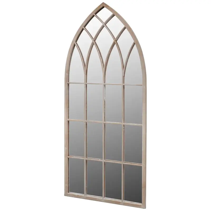 Espejo de jardín arco gótico uso interior y exterior 50x115 cm