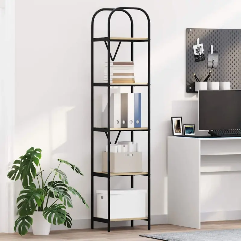 Estante de libros Roble Sonoma 40 x 30 x 183 cm