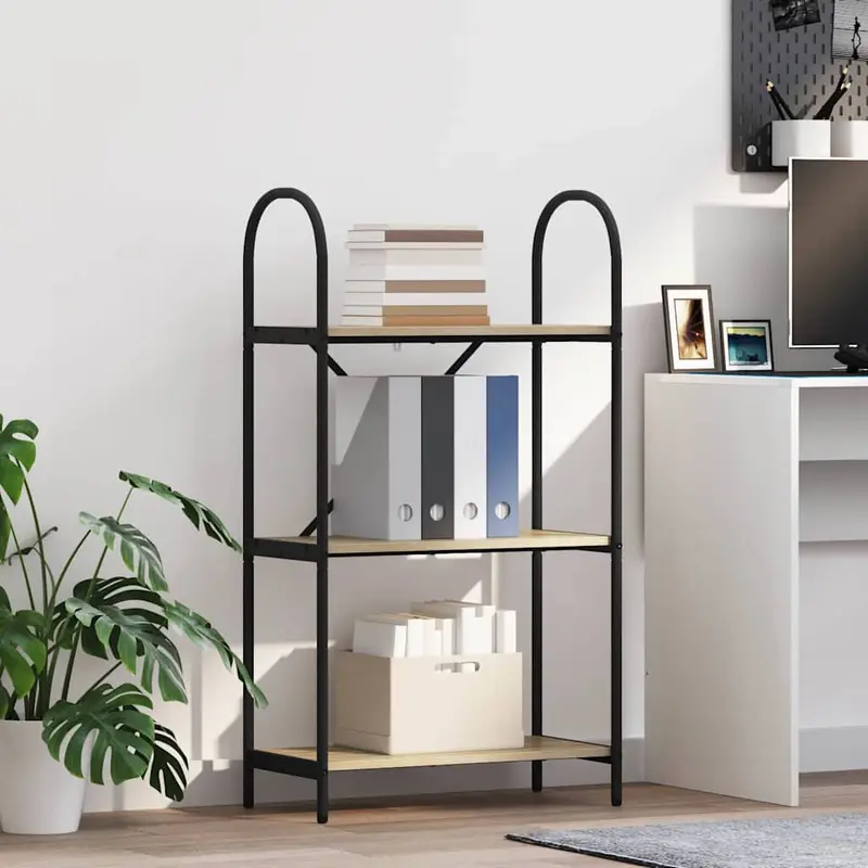 Estante de libros Roble Sonoma 60 x 30 x 109 cm