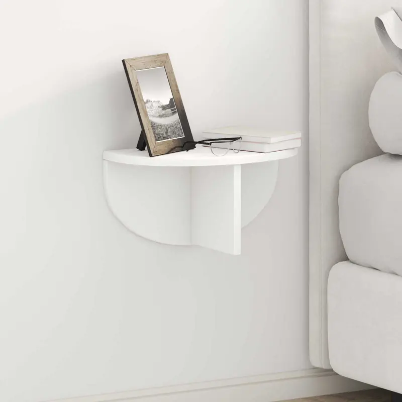 Estante de pared 2 pcs 38 x 19 x 19 cm Madera de ingeniería