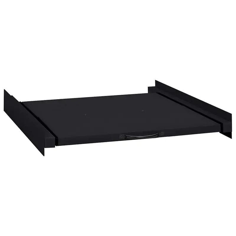 Estante Intermedio para Lavadora Negro 60 x 60 x 8 cm Acero