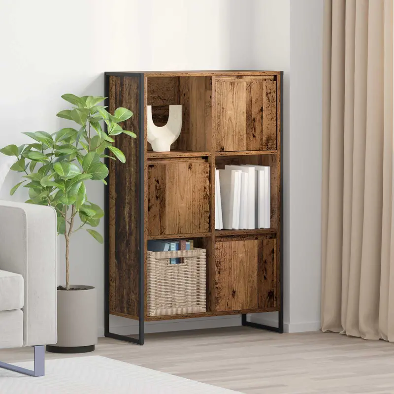 Estantería para libros Madera Vieja 68 x 30 x 108.5 cm
