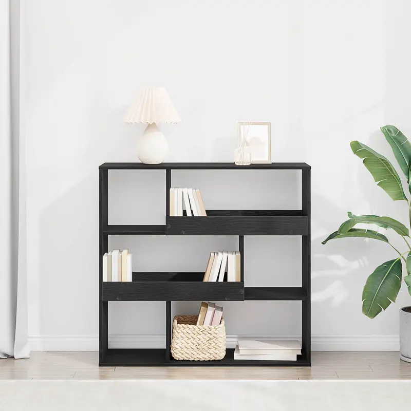 Estantería para libros Roble Negro 100 x 33 x 94,5 cm
