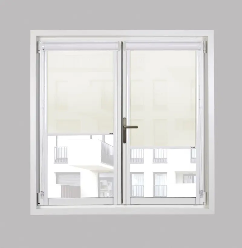 Estor Enrollable Adhesivo Simple Fix Paris - Screen 10% Personalizado