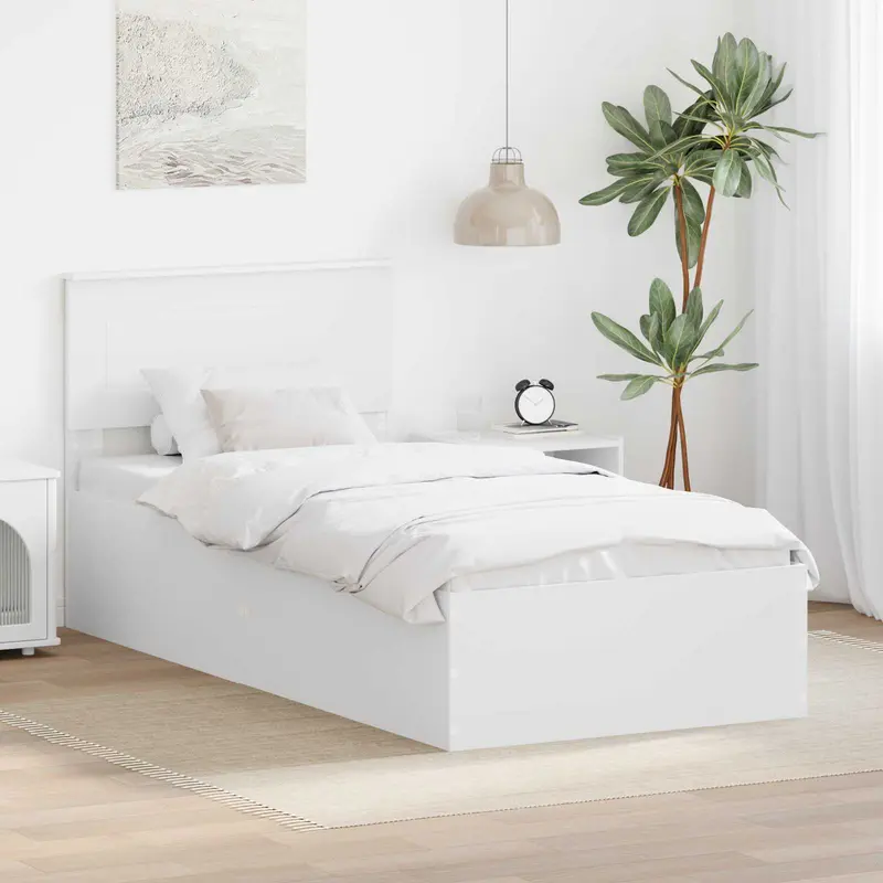 Estructura de cama 100 x 200 cm Madera de ingeniería