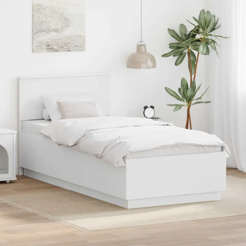 Estructura de cama 100 x 200 cm Madera de Ingeniería