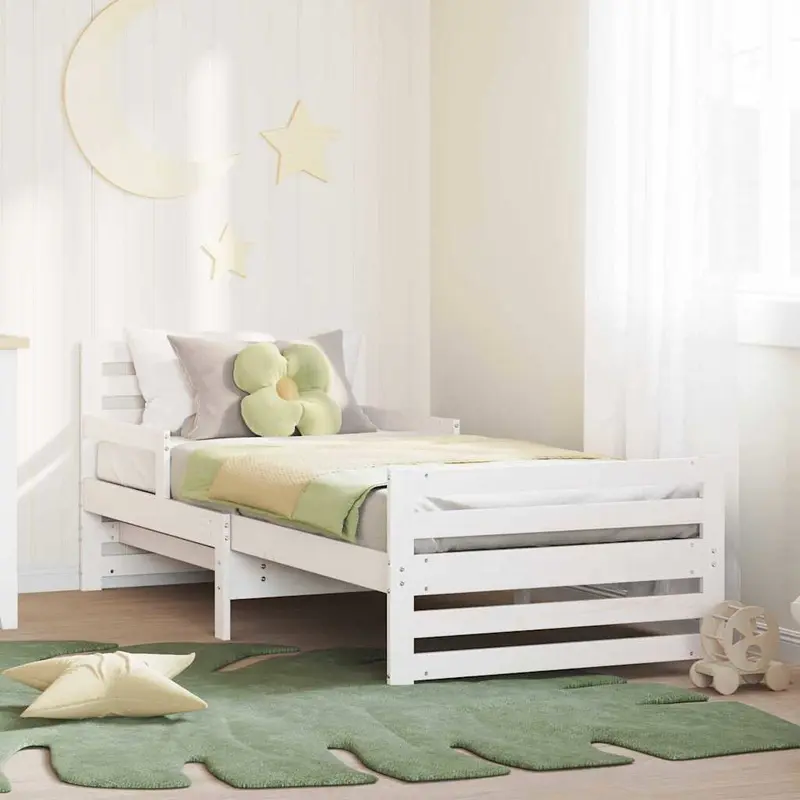 Estructura de cama 80 x 200 cm Madera de ingeniería