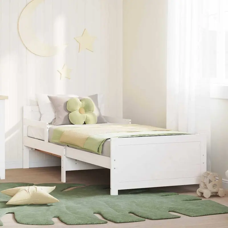 Estructura de cama 80 x 200 cm Madera de ingeniería