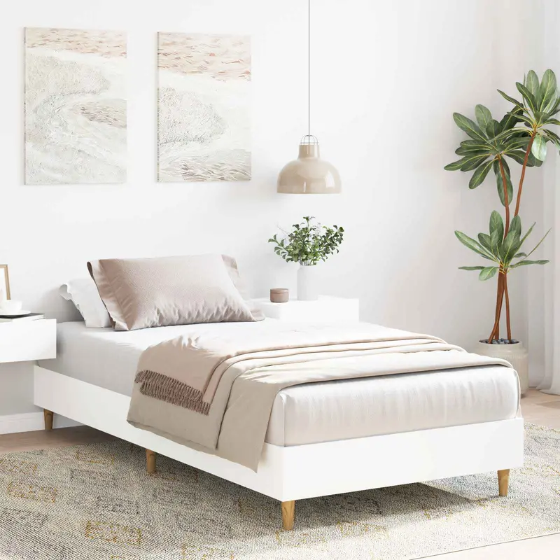 Estructura de cama Blanco 80 x 200 cm Madera de ingeniería