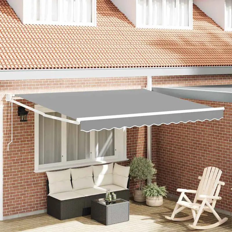 Estructura de toldo retráctil 300 x 250 cm Aluminio