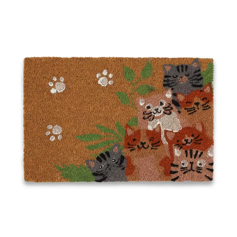 FELPUDO FAMILIA GATOS