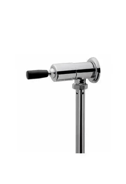 Fluxómetro Clínico Horizontal con Temporizador y Maneta de Latón Cromado - Unisan