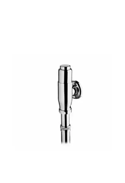 Fluxómetro de Pared con Temporizador Vertical Eco Unisan - Latón Cromado