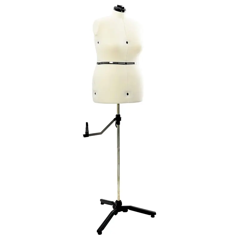 Forma de vestido ajustable femenina Crema l Terciopelo
