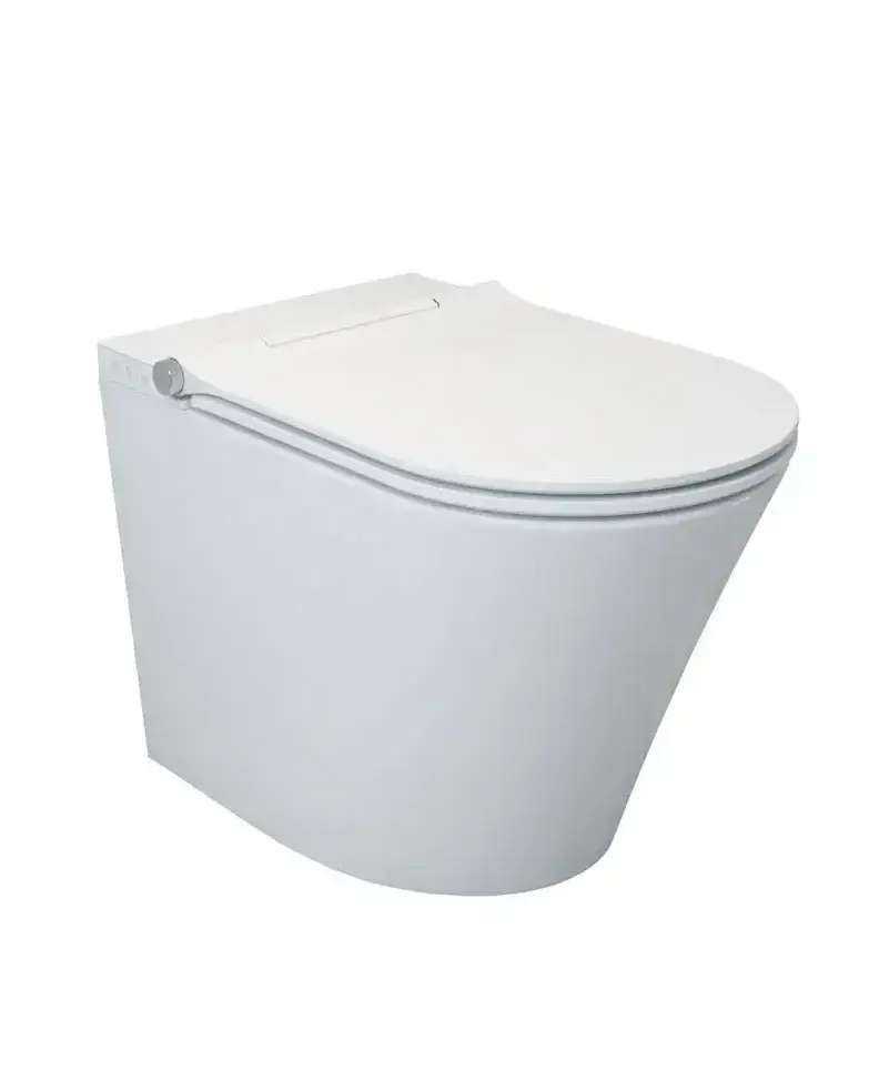 Fossil Natura Lingen Inodoro inteligente compacto fabricado en cerámica de color blanco brillo 1157