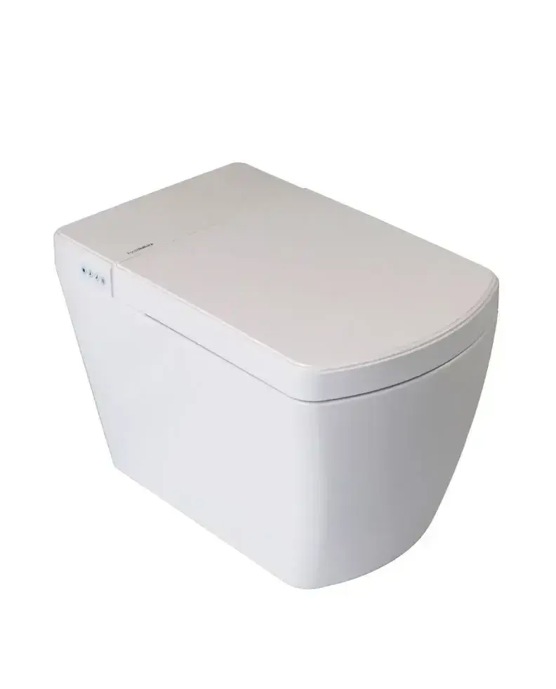 FOSSIL NATURA Weimar Inodoro inteligente programable de cerámica con acabado color blanco 06420
